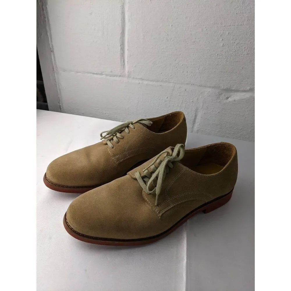 Cole Haan Lunargrand Tan Suede Shoes‎ Men’s 10 M Oxfords Shoes